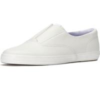 Keds Champion Baskets tendance à enfiler à bout rond pour femme, cuir blanc, 37.5 EU