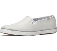 Keds Champion Baskets tendance à enfiler pour femme, Cuir Blanche-Neige, 41 EU