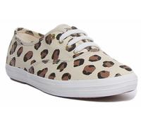Keds Champion Lacé De Chaussures Plates En Léopard Taille EU 36-41