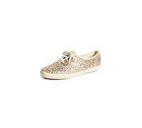 Keds Champion Tennis à Lacets et à Paillettes pour Femme, doré, 38 EU