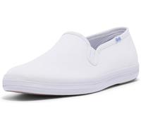 Keds Femme Champion Slip on Chaussures de Sport, Blanc Blanc V 4, 38.5 EU Étroit