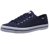 Keds Femme Kickstart Lace Up Basket, Bleu Navy, 35 EU