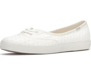 Keds Femme The Mini Slip on Baskets Tendance, Œillet Blanche-Neige, 35 EU
