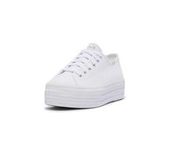 Keds Femme Triple Up Basket, Blanc, 37.5 EU