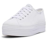 Keds Femme Triple Up Basket, White, 43 EU