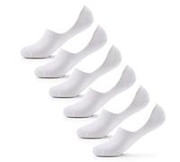 Keds Lot Chaussettes Basses en Tricot pour Femme doublées, Blanc (6 Paires), Taille Unique
