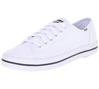 Keds Women's Kickstart Seasonal Solid Sneaker, White White 10, 5 UK