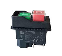 Kedu KJD17/120V/4Pin Interrupteur à bouton-poussoir électromagnétique avec protection contre les sous-tensions 16A IP55 CE