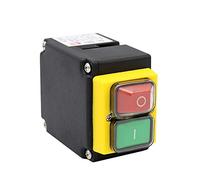 KEDU KOA8 Interrupteur à Bouton poussoir électromagnétique Industriel Étanche Interrupteurs à bouton-poussoir On Off pour équipement de machine-outil 230V 8/16A