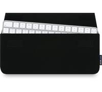 Keeb Housse Compatible avec Apple Magic Keyboard, Fait sur Mesure Case pour Clavier Noir