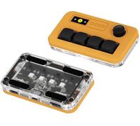 KEEBMONKEY Sayo O3C OSU Clavier à effet Hall à déclenchement rapide avec joystick et écran, pavé macro RVB à une main en aluminium CNC pour jeux de rythme, clavier programmable personnalisé USB-C