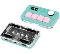 KEEBMONKEY Sayo O3C OSU Clavier à effet Hall à déclenchement rapide avec joystick et écran, pavé macro RVB en aluminium CNC à une main pour jeux de rythme, clavier programmable personnalisé USB-C