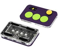 KEEBMONKEY Sayo O3C OSU Clavier à effet Hall à déclenchement rapide avec joystick et écran, pavé macro RVB à une main en aluminium CNC RVB pour jeux de rythme, clavier programmable personnalisé USB-C