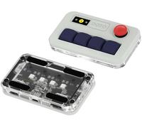 KEEBMONKEY Sayo O3C OSU Clavier à effet Hall à déclenchement rapide avec joystick et écran, pavé macro RVB en aluminium CNC à une main pour jeux de rythme, clavier programmable personnalisé USB-C