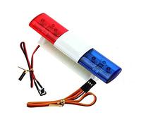 KEEDA Lampe de nuit LED pour voiture RC HSP Kyosho Tamiya Axial SCX10 D90 RC HSP 1/10 1/8 (rouge et bleu)