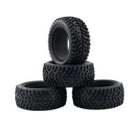 KEEDA Lot de 4 pneus en caoutchouc avec inserts en mousse pour voiture 1/10 HSP Tamiya HPI Kyosho RC On Road Runflating Touring (Q, 75 mm)