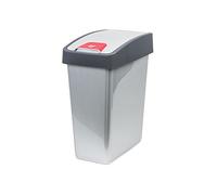Keeeper 1060416000000 Magne Poubelle Polypropylène Argent 39,5 x 24 x 47,5 cm