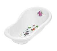 Keeeper Baignoire pour bébé avec vidange, Hippo 84 cm - Blanc
