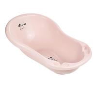 keeeper Baignoire pour bébé Minnie – Ergonomique avec vidange, 0–12 mois, 84 cm, Maria, Nordic Pink