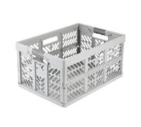 keeeper Boîte pliante BEN Professional 45 L avec poignées souples Gris nordique