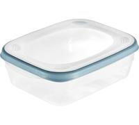 keeeper Franco, boîte de conservation, empilable, passe au lave-vaisselle, 1200 ml, 20 x 15,5 x 6 cm, bleu nordique