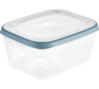 keeeper Franco, boîte de conservation, empilable, passe au lave-vaisselle, 1800 ml, 20 x 15,5 x 9,5 cm, bleu nordique
