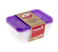 keeeper boîte de conservation "fredo fresh" 1,25 litre set de 3 pièces