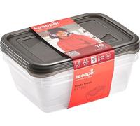 keeeper boîte de conservation "fredo fresh" 3x 1,25 litres rectangulaire