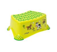 Marchepied Tabouret Plate Forme Pour Les Enfant Antiglisse Happy Farm Vert Clair Vert