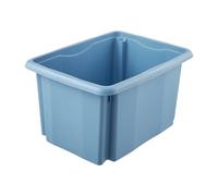 keeeper Boîte de Rangement avec Système d’Empilage, 15 l, 38 x 28,5 x 20,5 cm, Emil Eco Line, Bleu (Eco Sky Blue)