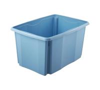 keeeper Boîte de Rangement avec Système d’Empilage, 45 l, 54,5 x 39 x 29,5 cm, Emil Eco Line, Bleu (Eco Sky Blue)