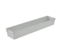 keeeper Boîte de rangement, polypropylène, 38 x 8 x 5 cm, Pepe, argenté