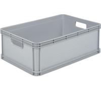 keeeper Boîte de Transport, Empilable, en Polypropylène, 45 L, Robert, Nordic Grey