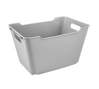 keeeper Boîte de Rangement, Surface Texturée, 12 L, Lotta, Nordic Grey
