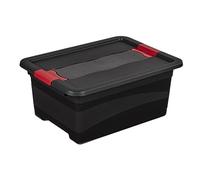 Boîte de rangement dure en angle boîte boîte de transport graphite 12 L avec ...