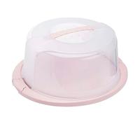 keeeper Boîte de Transport de Gâteau Rond avec Couvercle, Poignée ergonomique, Transport facile des gâteaux, Ricardo, Nordic Pink (Rose), 33,5 x 38 x 17