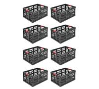 Keeeper boîte pliante Ben boîte de rangement poignées tactiles en plastique x8