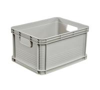 keeeper Boîtes de Transport Solides, Résistantes Aux Acides et Sans Danger pour les Aliments, Robert, Gris Clair