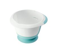 keeeper Bol mélangeur avec ventouse et surface antidérapante, plastique , 1,5 l, Mariella, vert menthe/blanc