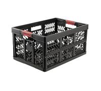 Keeeper Casier Pliant Professionnel avec Poignées Souples, 54 x 37 x 28 cm, 45 l, Ben, Gris Graphite