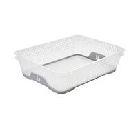 keeeper Corbeille Empilable, Antidérapante, DIN A5, 26,5 x 20 x 7 cm, Jonas, Nordic Grey