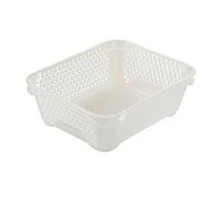 keeeper Corbeille Empilable, DIN A6, 20 x 16 x 7 cm, Mirko, Transparent
