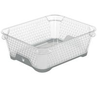 keeeper Corbeille empilable "jonas" DIN A6 PP gris nordique