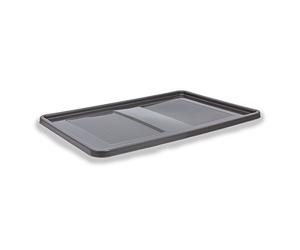 keeeper Couvercle pour Boîte et Panier de Transport Robert 60 x 40 cm, Roberta, Gris graphite