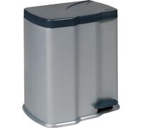 keeeper ECO Pedal Bin Poubelle 7 L + 15 L 39,5 x 29 x 43 cm