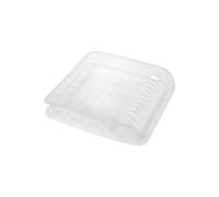 Keeeper Boîte de rangement Franz – Poignées intégrées, Taille S 35×21×15 cm 6,5 l Transparent