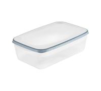 keeeper Franco, boîte de conservation, 3600 ml, empilable, passe au lave-vaisselle, 31,5 x 20 x 9,5 cm, bleu nordique