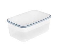 keeeper Franco, boîte de conservation, 5400 ml, empilable, passe au lave-vaisselle, 31,5 x 20 x 12,5 cm, bleu nordique