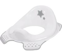 keeeper Stars Siège de toilette pour enfants, 24 mois, fonction antidérapante, Ewa, blanc