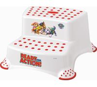 keeeper kids tabouret marchepied igor "Paw Patrol" deux marches blanc / rouge